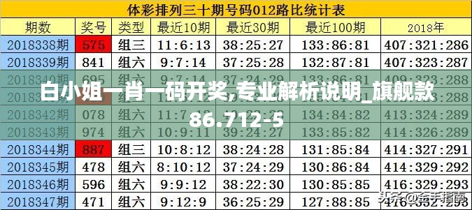 白小姐一肖一码开奖,专业解析说明_旗舰款86.712-5