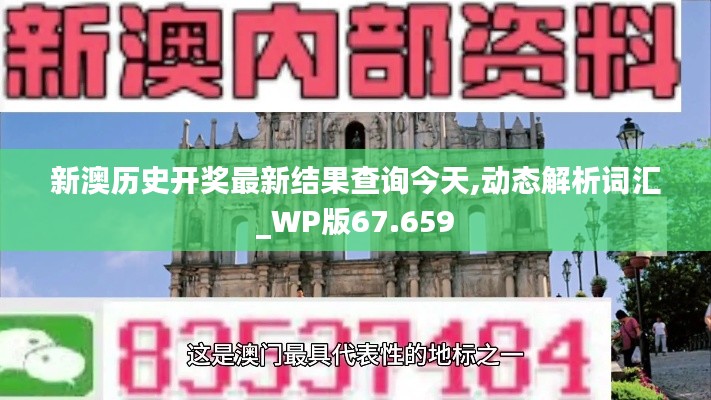 新澳历史开奖最新结果查询今天,动态解析词汇_WP版67.659