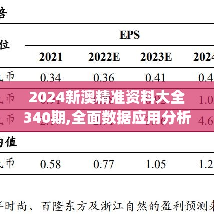 2024新澳精准资料大全340期,全面数据应用分析_10DM120.412-9