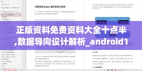 正版资料免费资料大全十点半,数据导向设计解析_android10.719