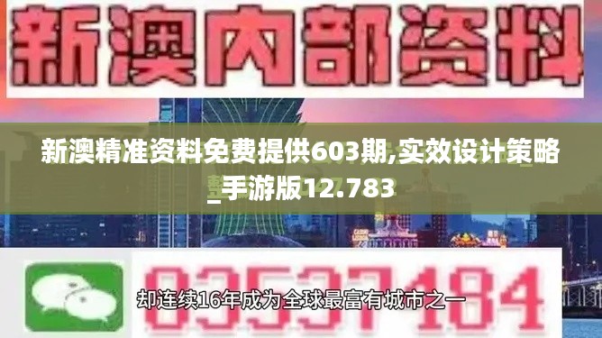 新澳精准资料免费提供603期,实效设计策略_手游版12.783