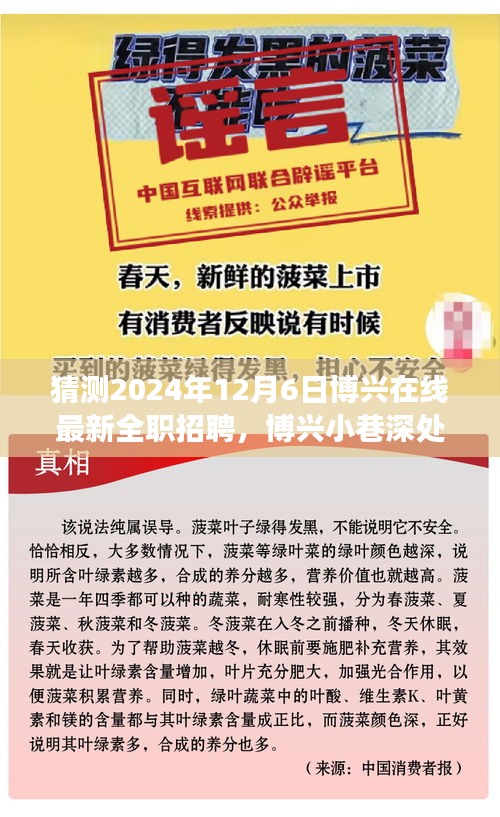 博兴隐藏宝藏揭秘，小巷特色小店职场新机遇揭晓，最新全职招聘预测（2024年12月6日）