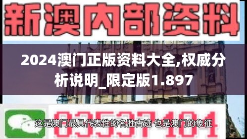 2024澳门正版资料大全,权威分析说明_限定版1.897