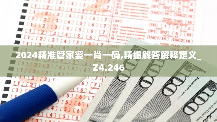 2024精准管家婆一肖一码,精细解答解释定义_Z4.246