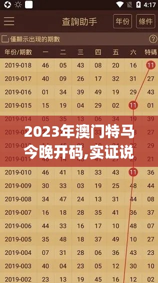 2023年澳门特马今晚开码,实证说明解析_网页版3.826