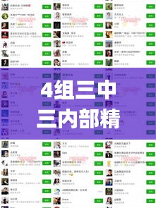 4组三中三内部精准资料,迅捷解答方案设计_超值版18.246