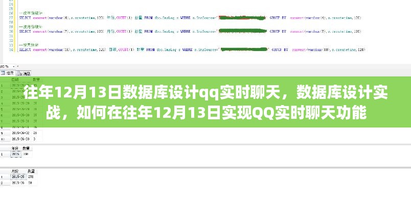 往年12月13日实现QQ实时聊天功能的数据库设计实战指南