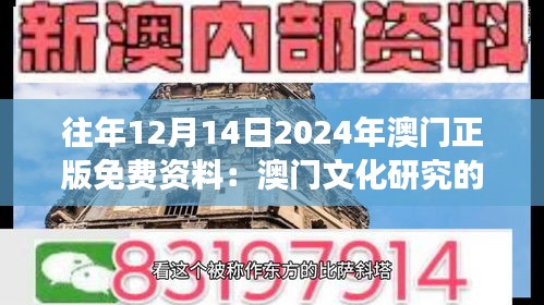 往年12月14日2024年澳门正版免费资料：澳门文化研究的新视角