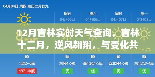 吉林十二月实时天气与励志故事，逆风翱翔，共舞天空下的挑战与成长