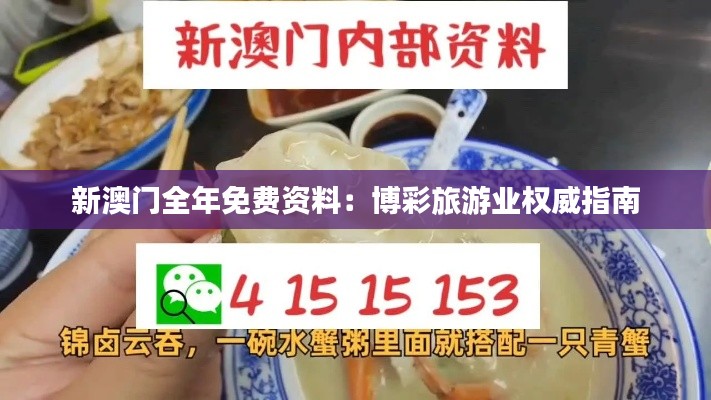 新澳门全年免费资料：博彩旅游业权威指南