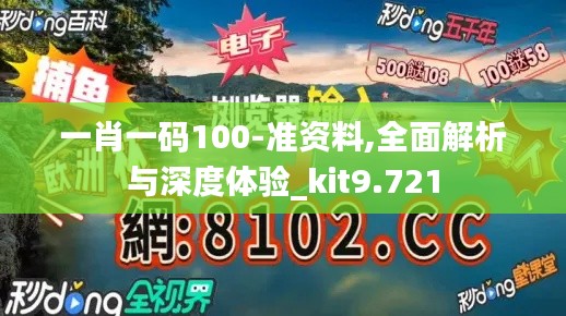 一肖一码100-准资料,全面解析与深度体验_kit9.721