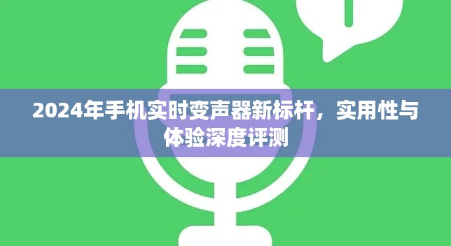 2024年手机实时变声器新标杆，深度评测实用性与体验