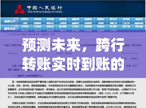 2024年跨行转账实时到账的预测与展望