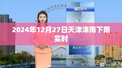 天津津南地区2024年12月27日降雨实况通知