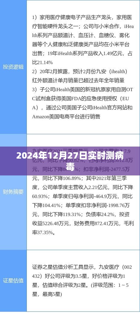 2024年病毒实时检测，最新进展与应对策略