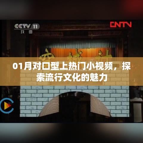 探索流行文化魅力，热门对口型小视频来袭