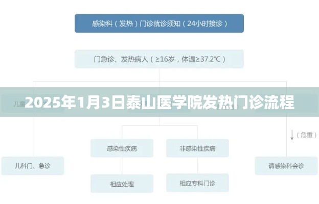 泰山医学院发热门诊就诊流程（2025年1月版）