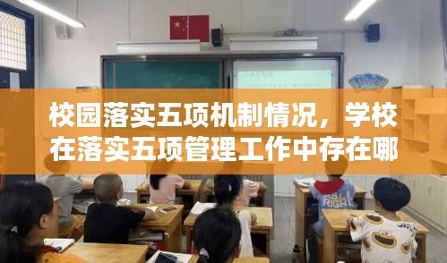 校园落实五项机制情况，学校在落实五项管理工作中存在哪些困难 