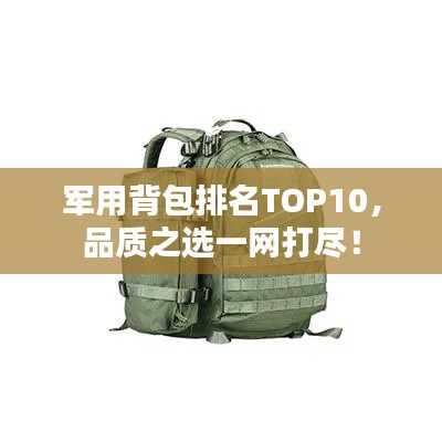 军用背包排名TOP10，品质之选一网打尽！