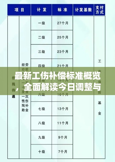 最新工伤补偿标准概览，全面解读今日调整与更新